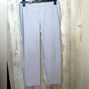 Eileen Fisher Women's Pull On Gray Pants Sz M